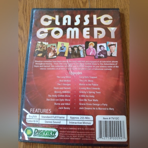 Classic Comedy DVD - Picture 2 of 3